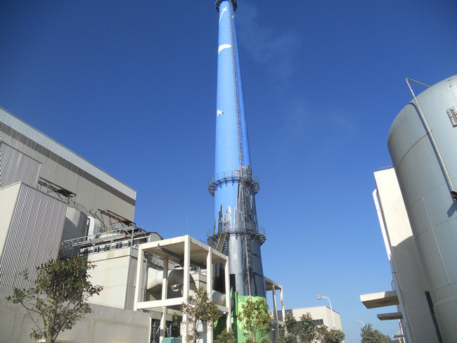 新建烟囱，烟囱滑模